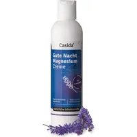Casida CASIDA® Gute Nacht Magnesium Creme Lotion mit originalem Zechstein Magnesium & naturreinem Lavendelöl - Lotion für Entspannung - 200 ml - aus der Apotheke