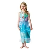 Rubie ́s Kostüm Disney Prinzessin Arielle Kostüm Größe 110-116, Ärmelloses Trägerkleid mit jeder Menge Glitter