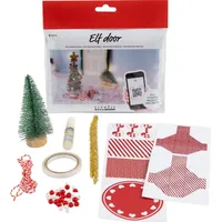 Creativ Company Wichteltür Weihnachtsbaum mehrfarbig