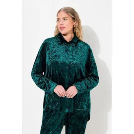Ulla Popken Hemdbluse in Tannengrün 46-48