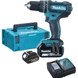 Makita DHP482RTJ inkl. 2 x 5,0 Ah + Ladegerät + Makpac