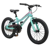 Bikestar Kinder Fahrrad MTB ab 5 Jahre | 18 Zoll Alu Mountainbike Kinderrad | Mint - Türkis