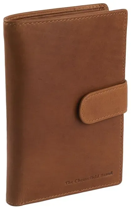 The Chesterfield Brand  Passport Börse Cognac Geldbörse