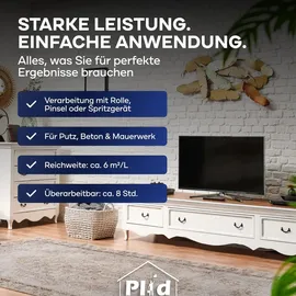 Plid Fassadenfarbe Schiefergrau 10 l