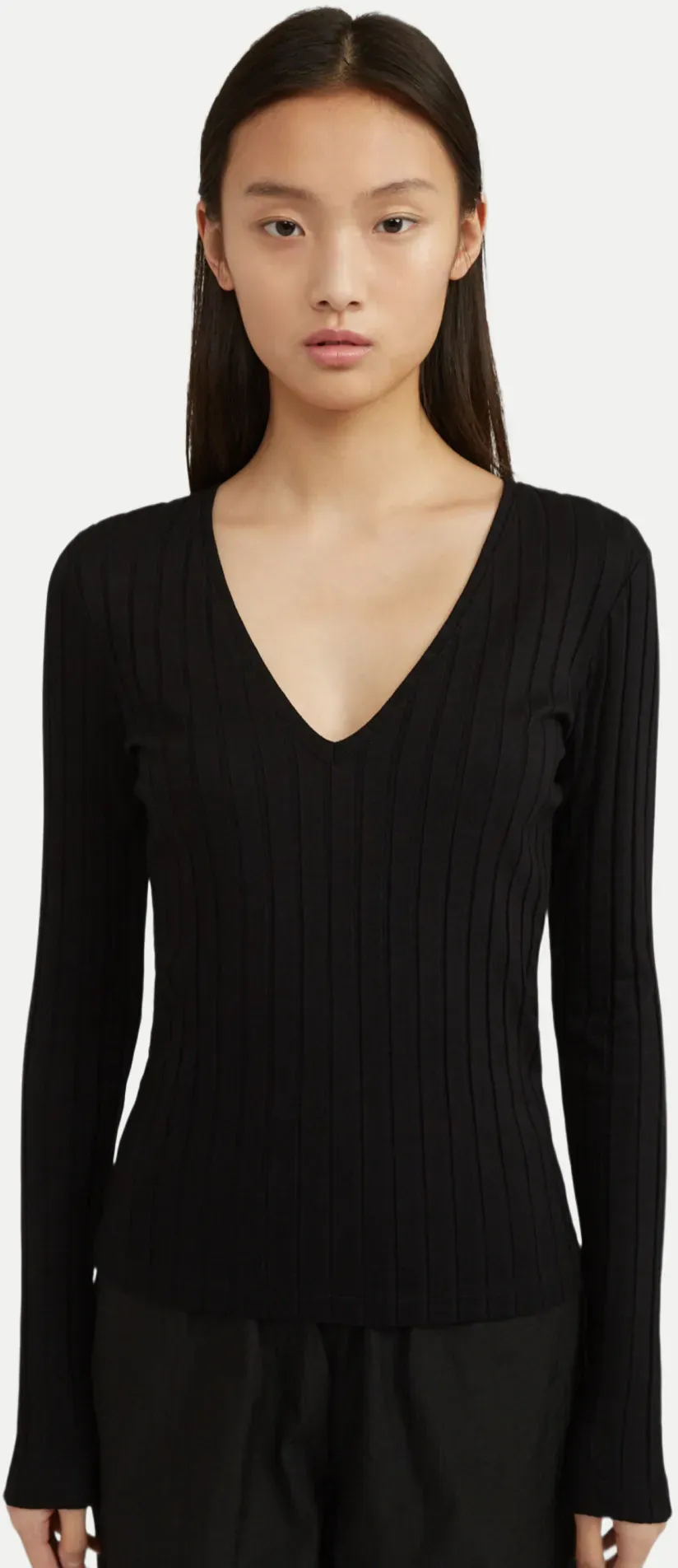 Elin Longsleeve Schwarz 40