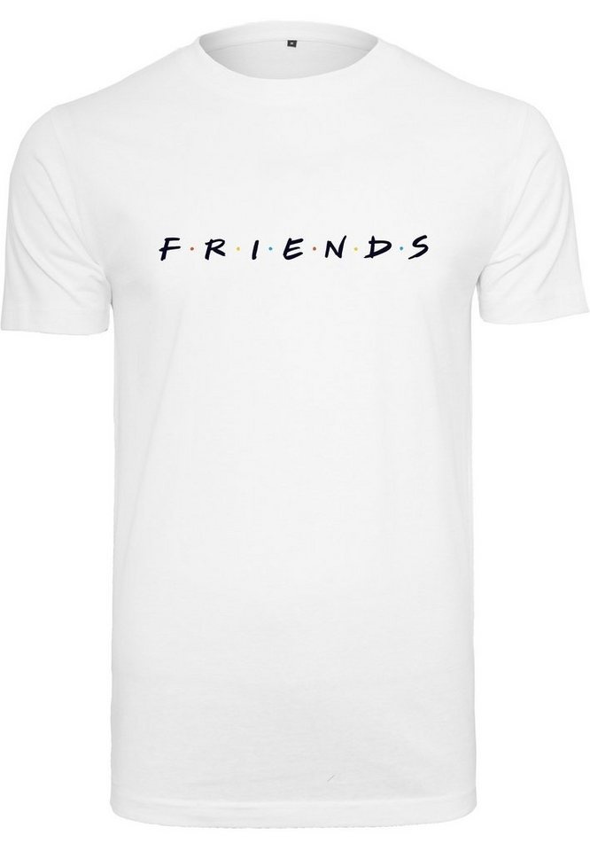 Merchcode T-Shirt Merchcode Herren Friends Logo EMB Tee (1-tlg) weiß M