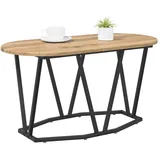 vidaXL Couchtisch Artisan Eiche Braun 80 x 40 x 40,5 cm