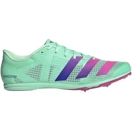 Adidas DistanceStar Spike-Laufschuhe Herren GV9078 - pulse mint/lucid blue/lucid fuchsia 46