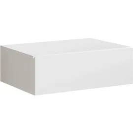 SchlafKONTOR Nachtschrank Tajo 42 x 30 x 14 cm Weiß