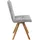 Standard Furniture Polsterstuhl TOKIO Cord hellgrau
