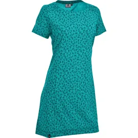 Maul Kleid Alplersee Muster Türkis/Grün 42