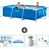 Rechteckiger Frame Pool - 300x200x75 Cm - 5-teilig  S20839