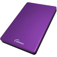 Sonnics 320GB Violett Externe tragbare Festplatte Typ C USB 3.1, kompatibel mit Windows-PC, Mac, Smart TV, Xbox One/Series X und PS4/PS5