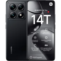 XIAOMI Smartphone "Xiaomi 14T Pro 512GB", schwarz (titan schwarz), 512 GB, Mobiltelefone