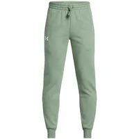 Under Armour Rival Fleece Jogginghose Jungen 348 silica green/white