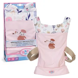 BABY born Babytragesitz Blumen
