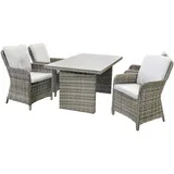 bellavista - Home & Garden® Ria Loungemöbelset grau