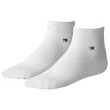 Tommy Hilfiger Kinder Quarter-Socken im Pack - ICONIC SPORTS, Frottee-Sohle Weiß 35-38