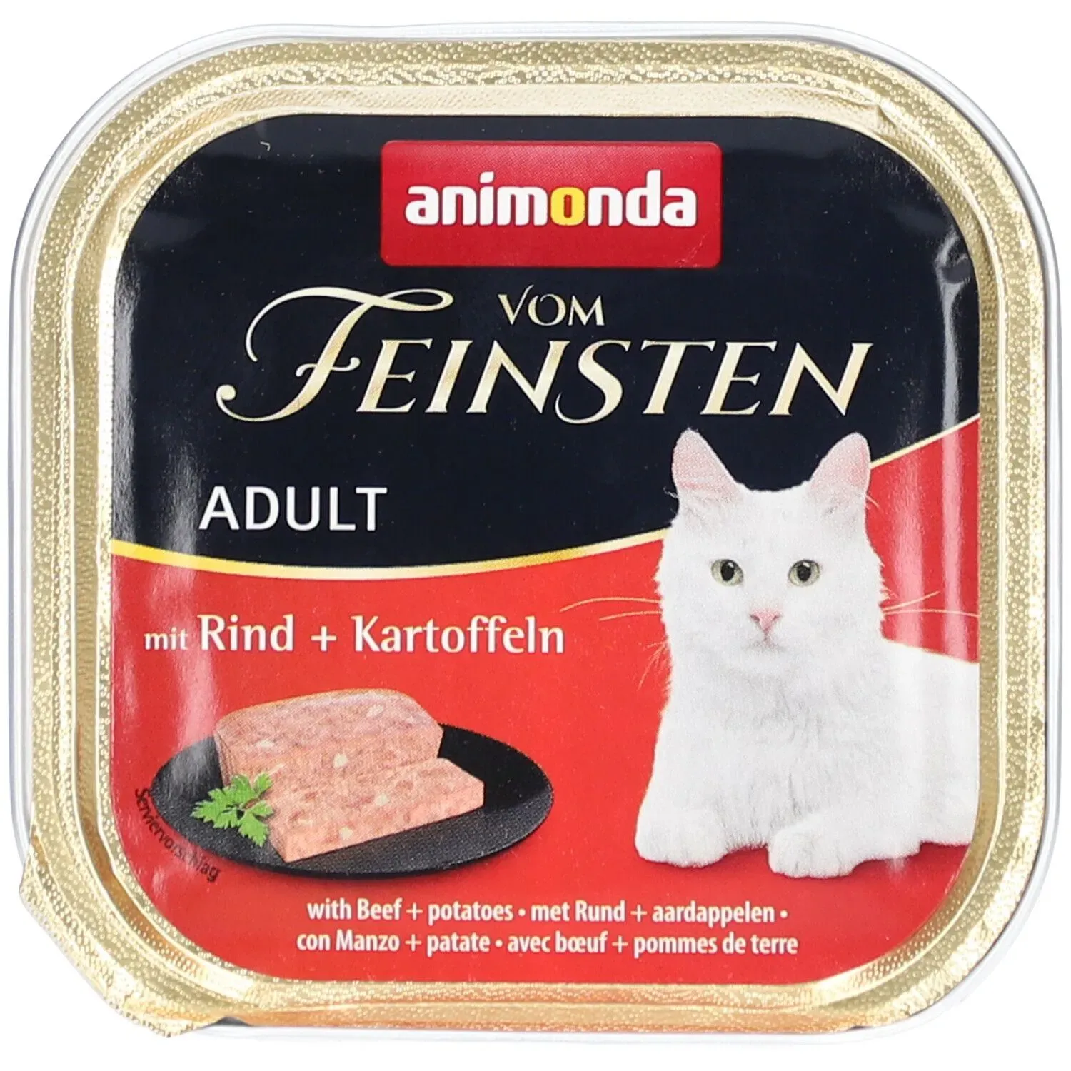 animonda Vom Feinsten Adult mit Rind + Kartoffeln