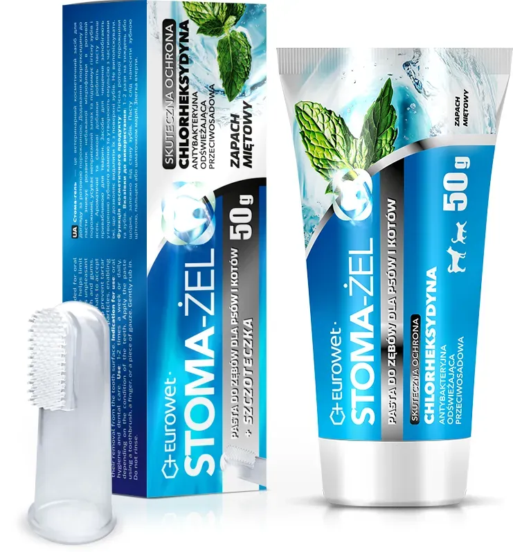 EUROWET Stoma-Gel 50g plus Pinsel