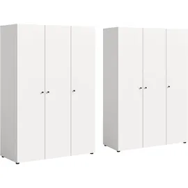 Home Affaire Kleiderschrank BILLINGS 240 x 176 x 51 cm Weiß