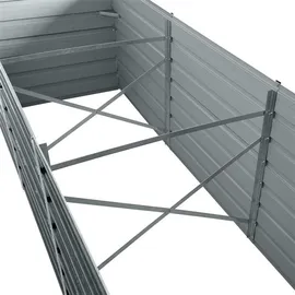 Estexo Hochbeet 240 x 80 x 77 cm Grau