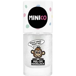 MINICO Peel-Off Nagellack 01 Glitzer 4 ml