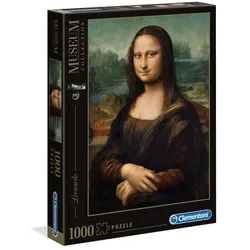 Clementoni Museum Collection - 1000 Teile Puzzle - Musee du Louvre - Leonardo - Mona Lisa