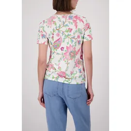 Monari Shirt Blumendruck Mehrfarbig 46