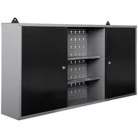 Ondis24 Werkzeugschrank 1607, aus Metall, grau / schwarz, Hängeschrank