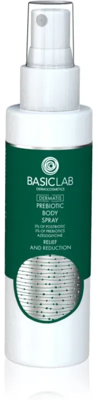 BasicLab Dermocosmetics Dermatis probiotisches, feuchtigkeitsspendendes Fluid, um die Toleranzschwelle empfindlicher Haut zu erhöhen im Spray für Gesicht und Körper 100 ml