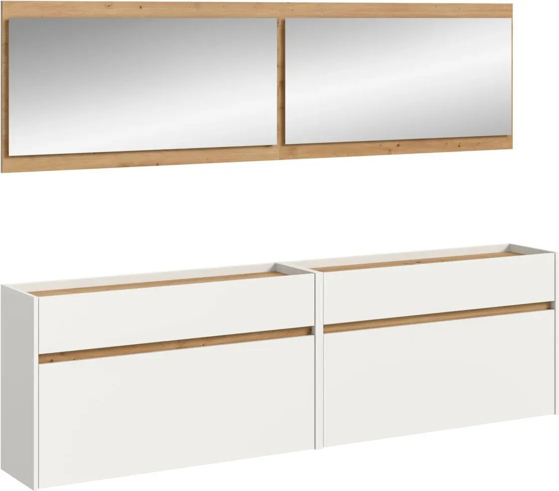 MID.YOU Garderobenkombination DRIVE - B/H/T ca. 192.00x220.00x32.00