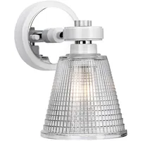 Elstead Lighting Gunnislake Wandleuchte weiß, nickel poliert Elstead Lighting