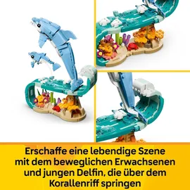 LEGO Creator 3in1 Meerestiere Delfine 31385