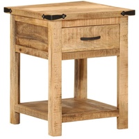 VidaXL Nachttisch 40x40x50 cm Massivholz Mango