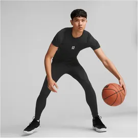 Puma Hoops Team Baselayer kurzarm Funktionsshirt Herren 01 black XL