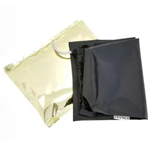 VASNER AirCape Tower Abdeckhaube für Heizstrahler 205 x 124 x 164 cm Schwarz