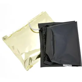 VASNER AirCape Tower Abdeckhaube für Heizstrahler 205 x 124 x 164 cm Schwarz