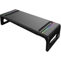 Antec CyberDeck RGB Laptop & Monitor Ständer, Notebook Ständer, schwarz