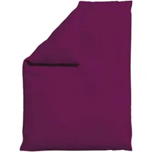 schlafgut Knitted Jersey Lila 155 x 220 cm + 40 x 80 cm