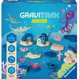 Ravensburger GraviTrax Junior Erweiterung Ocean: Kugelbahn für Spiele ab 3 Jahren, Murmelbahn überwiegend aus nachwachsenden Rohstoffen, Lernspielzeug