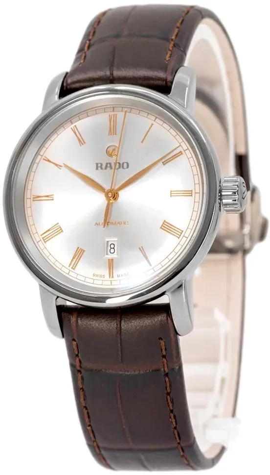 Rado Ladies R14026105 Diamaster Silver Dial Watch