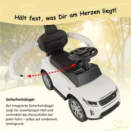 Lemodo Rutschauto Land Rover Weiß