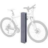 MCW Fahrradbügel MCW-J80, Fahrradständer Anlehnbügel, verzinkter Stahl Outdoor-pulverbeschichtet 87x10x13cm grau
