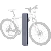 MCW Fahrradbügel MCW-J80, Fahrradständer Anlehnbügel, verzinkter Stahl Outdoor-pulverbeschichtet 87x10x13cm grau