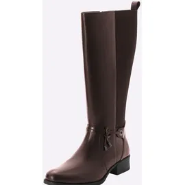 sheego Schlupfstiefel Damen Braun 38
