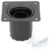 Format Möbelfuß Hyro  50 mm schwarz beschichtet