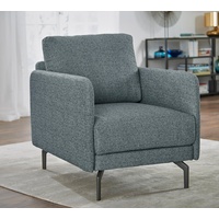 HÜLSTA sofa Sessel »hs.450«, Armlehne sehr schmal, Breite 70 cm, Alugussfuß Umbragrau