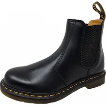 Dr. Martens 2976 Yellow Stitch Smooth black smooth leather 44