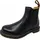 Dr. Martens 2976 Yellow Stitch Smooth black smooth leather 44